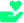 Green Vector Icon for donation on dabible
